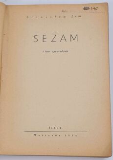 LEM - SEZAM / SESAME ed. 1 - 4