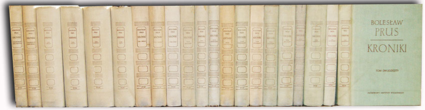 PRUS- KRONIKI T.1-20 w 21 wol. komplet