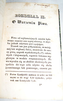 BEŁZA- O WARZENIU PIWA z rycinami wyd. 1840 gorzelnictwo - 3