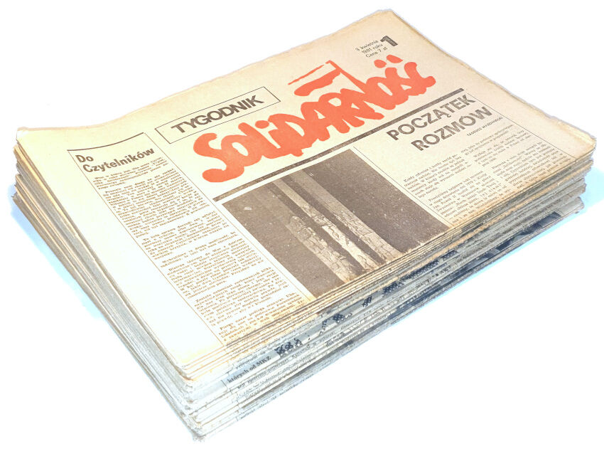 Tygodnik SOLIDARNOŚĆ numery1-37 wyd. 1981
