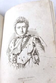 OPIS POGRZEBU CESARZA NAPOLEONA W PARYŻU DNIA 15. GRUDNIA 1840 z dziewięciu rycinami na stali. Lipsk 1841 - 9