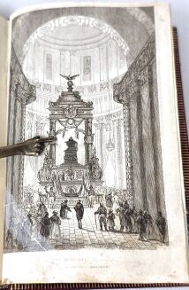 OPIS POGRZEBU CESARZA NAPOLEONA W PARYŻU DNIA 15. GRUDNIA 1840 z dziewięciu rycinami na stali. Lipsk 1841 - 13