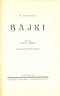 ANDERSEN- BAJKI wyd.1938r. OPRAWA ilustracje - 10