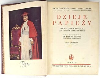 SEPPELT; LOFFLER- DZIEJE PAPIEŻY wyd. 1936  - 4