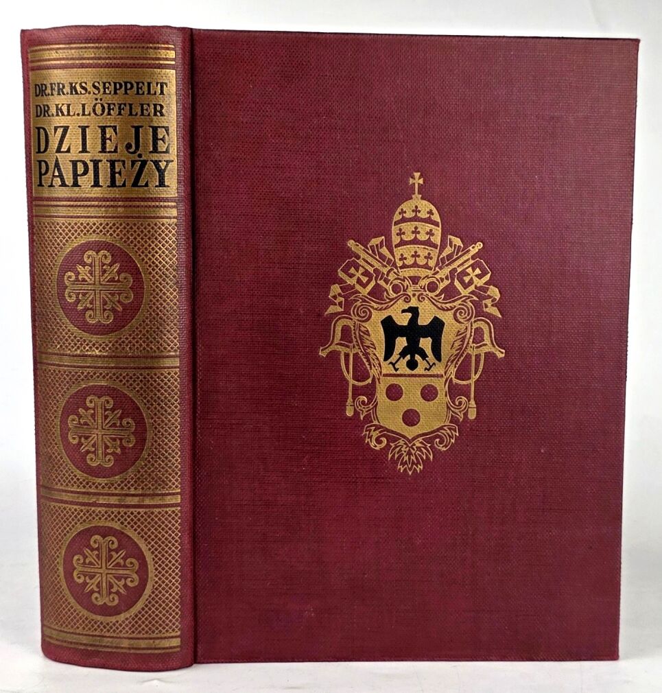 SEPPELT; LOFFLER- DZIEJE PAPIEŻY wyd. 1936 