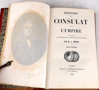 THIERS- HISTOIRE DU CONSULAT ET DE L'EMPIRE t.I-XX (komplet) HISTORiA KONSULATU I CESARSTWA - 6