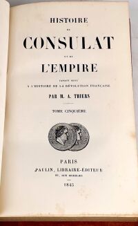 THIERS- HISTOIRE DU CONSULAT ET DE L'EMPIRE t.I-XX (komplet) HISTORiA KONSULATU I CESARSTWA - 16