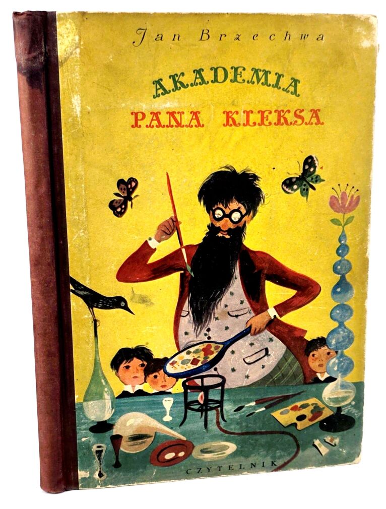 BRZECHWA - AKADEMIA PANA KLEKSA ilustr. Szancer wyd. 1956r.