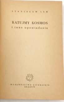 LEM- LET US SAVE THE UNIVERSE AND OTHER STORIES ed. 1 - 5