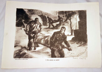 CIEŚLIK- WARSZAWA -CIERPI I WALCZY 1944 teka 21 grafik - 5