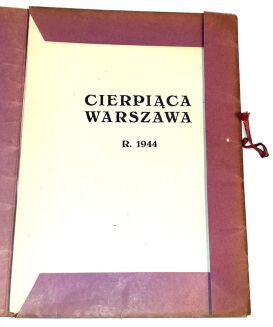 CIEŚLIK- WARSZAWA -CIERPI I WALCZY 1944 teka 21 grafik - 2