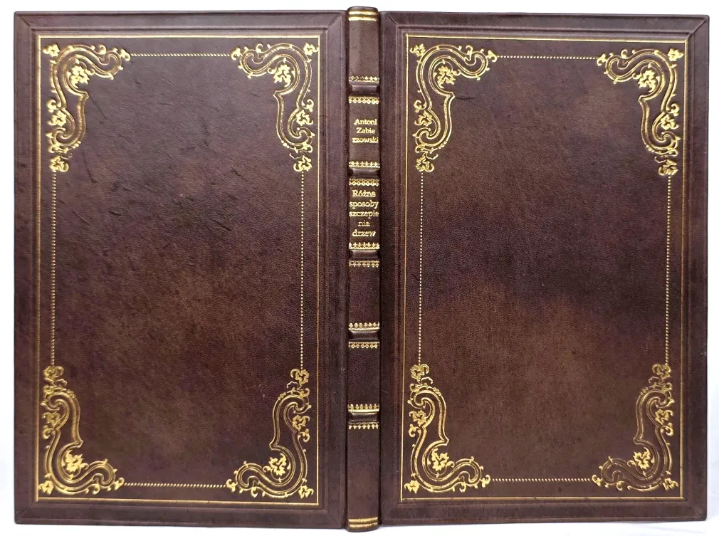 KOZUBOWSKI - RÓŻNE SPOSOBY SZCZEPIENIA DRZEW OWOCOWYCH I NARZĘDZIA OGRODNICZE DO TEGO POTRZEBNE wyd. 1878, 8 tablic chromolitografowanych