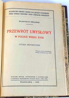 SMOLEŃSKI- PRZEWRÓT UMYSŁOWY W POLSCE W WIEKU XVIII - 3