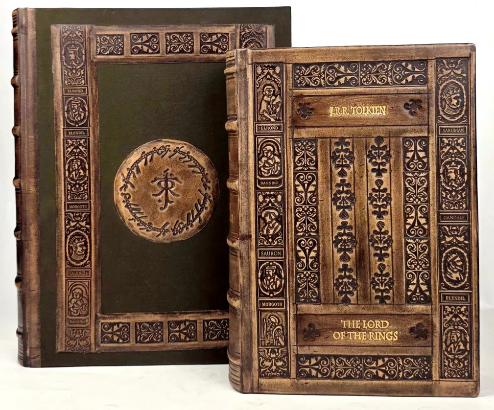 J.R.R. Tolkien - Custom Presentation Case & Certificate for Exclusive Leather-Bound Editions