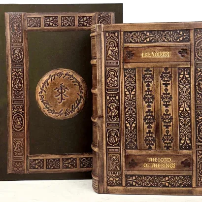 J.R.R. Tolkien - Custom Presentation Case & Certificate for Exclusive Leather-Bound Editions