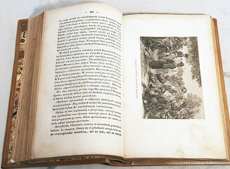 DZIEKOŃSKI- ŻYCIE NAPOLEONA Podług Najlepszych Źródeł t.1-2 (komplet w 2 wol.) 24 staloryty wyd. 1841    - 8