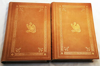 DZIEKOŃSKI- ŻYCIE NAPOLEONA Podług Najlepszych Źródeł t.1-2 (komplet w 2 wol.) 24 staloryty wyd. 1841    - 2