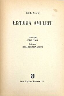 NESBIT- HISTORIA AMULETU. Warszawa 1963 - 4