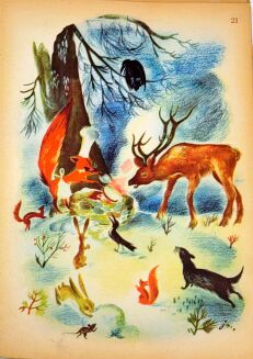 BRZECHWA - SZELMOSTWA LISA WITALISA ilustr. Szancer 1948r. - 5