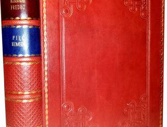 FREDRO - PIĘĆ KOMEDII 1954r. ilustr. Szancer  - 2