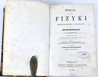 GANOT - WYKŁAD POCZĄTKÓW FIZYKI DOŚWIADCZALNEJ I STOSOWANEJ oraz METEREOLOGII 1860 - 3