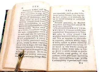 CONTANT D'ORVILLE - ŚLADY HISTORYCZNE O ZABOBONACH STAROŻYTNYCH NARODÓW. Początek kart słuzący. t.1-2 wyd.1794 czarnoksięstwo - 16