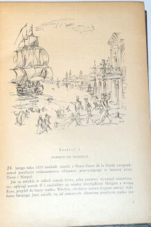 DUMAS- HRABIA MONTE CHRISTO t.I-II [komplet], il. Uniechowski skóra - 9