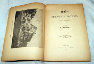 MIERZYŃSKI- OJCÓW. UZDROWISKO KLIMATYCZNE wyd.1895 - 2