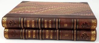 TWAIN - PRZYGODY HUCKA / THE ADVENTURES OF HUCKELBERRY FINN vol.1-2 [set in 2 volumes] first edition - 2