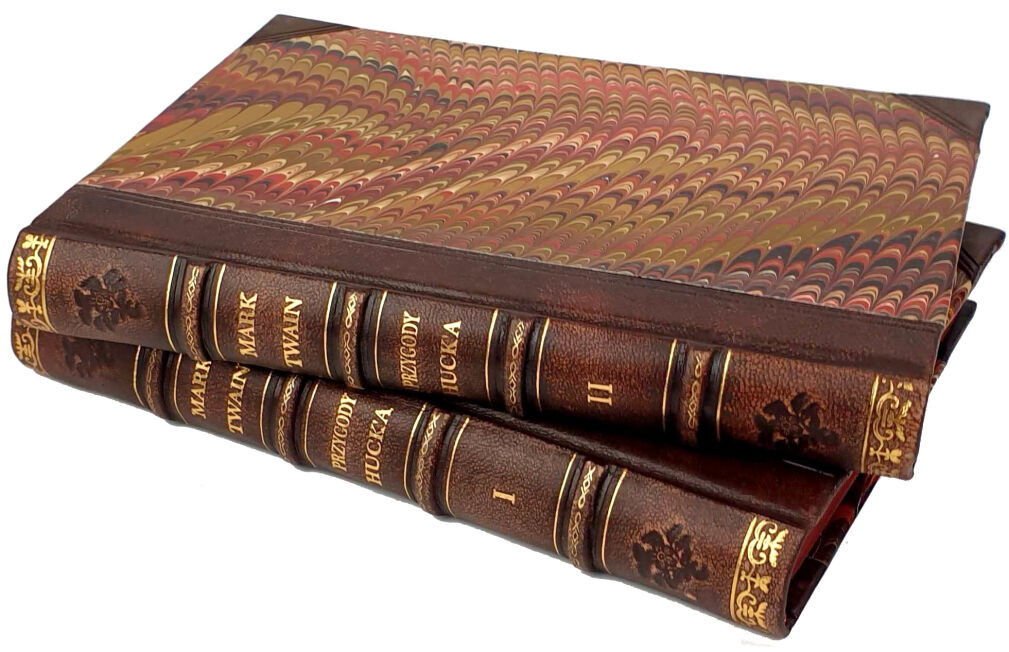 TWAIN - PRZYGODY HUCKA / THE ADVENTURES OF HUCKELBERRY FINN vol.1-2 [set in 2 volumes] first edition