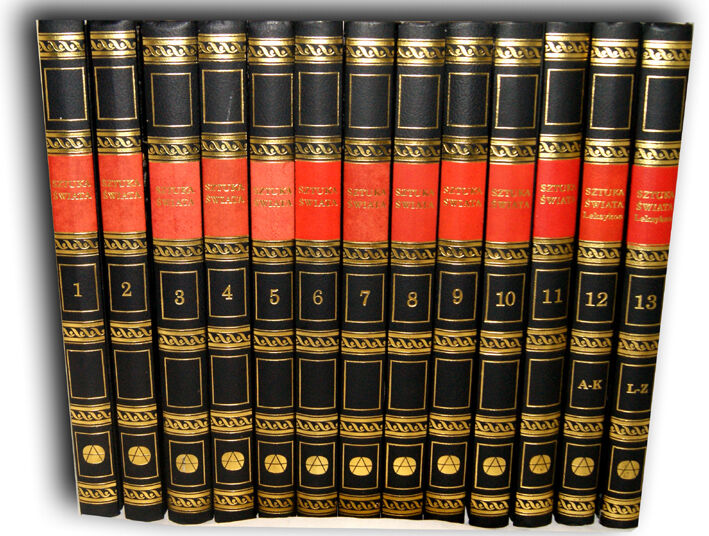 SZTUKA ŚWIATA t.1-12 ARKADY