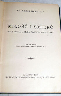 POUCEL- MIŁOŚĆ I ŚMIERĆ wyd. 1931 - 3