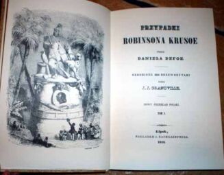 DEFOE - PRZYPADKI ROBINSONA CRUSOE ryciny - 3
