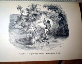 DEFOE - PRZYPADKI ROBINSONA CRUSOE ryciny - 5