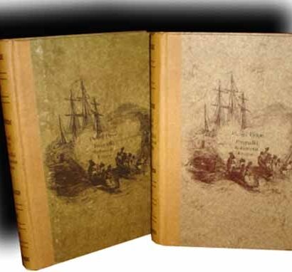 DEFOE - PRZYPADKI ROBINSONA CRUSOE ryciny