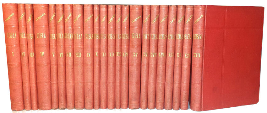 KASPROWICZ - DZIEŁA 22t. [komplet] 1930r.