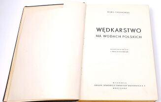 CHOYNOWSKI- WĘDKARSTWO NA WODACH POLSKICH wyd. 1939 - 2