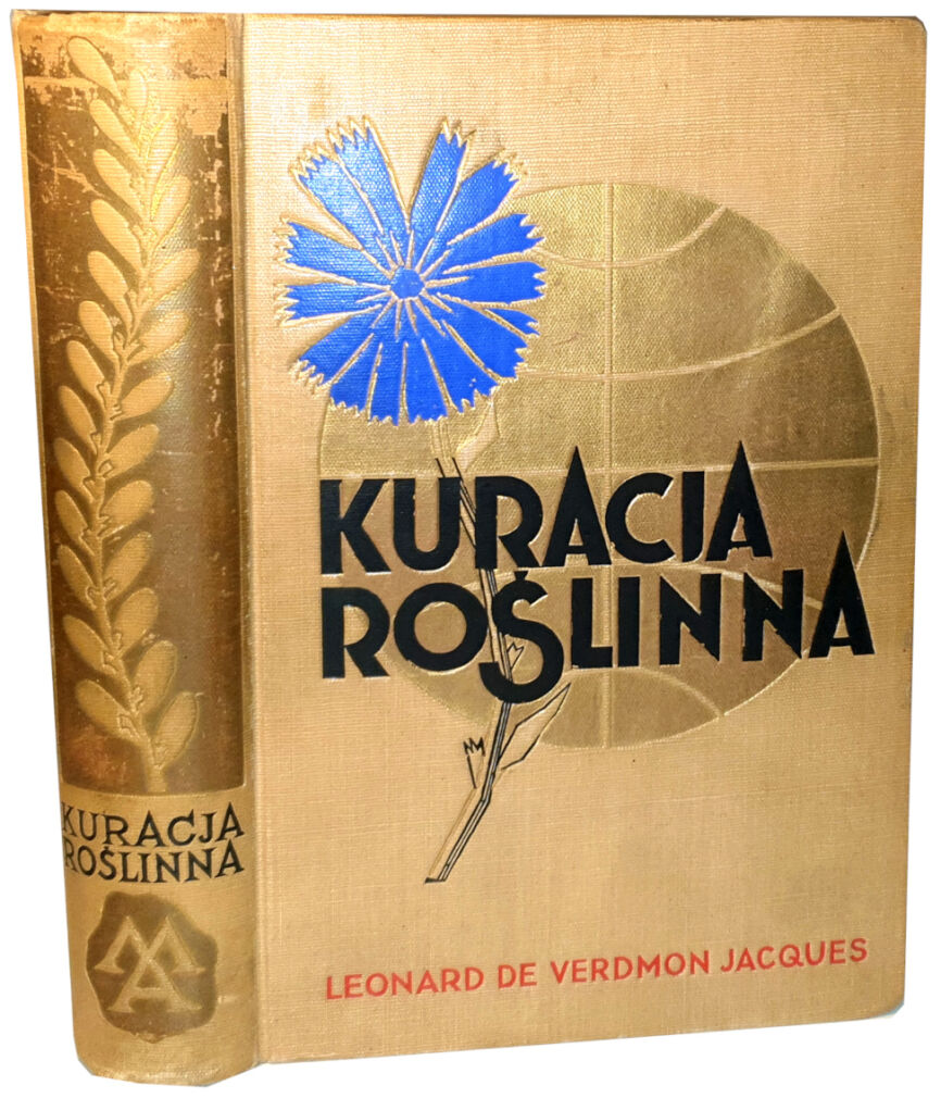 VERDMON - KURACJA ROŚLINNA wyd. 1936r. barwne tablice