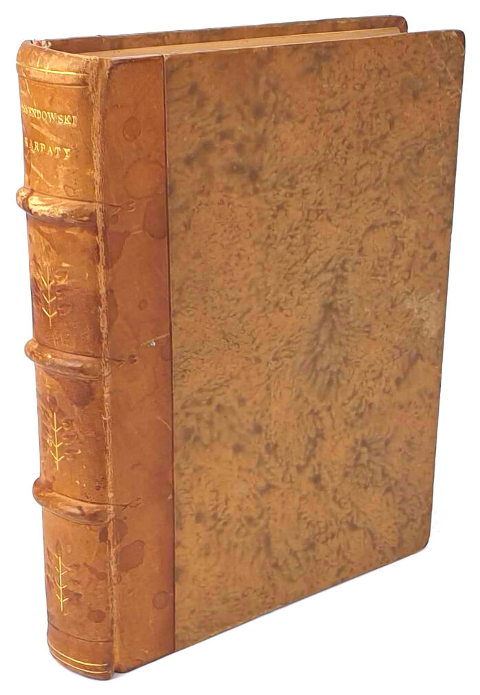 [OPRAWA HELENY KARPIŃSKIEJ] OSSENDOWSKI- KARPATY z cyklu CUDA POLSKI oryginał