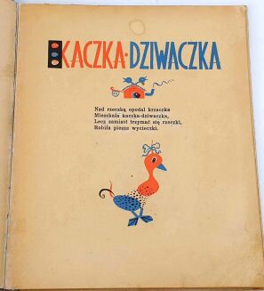 BRZECHWA- KACZKA DZIWACZKA wyd. 1939 ilustr. THEMERSON - 4