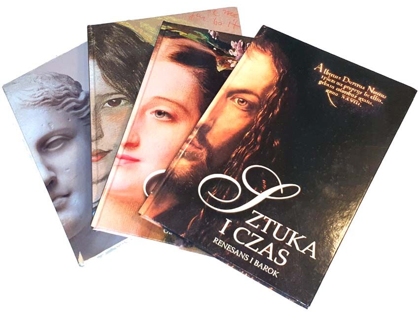 OSIŃSKA- SZTUKA I CZAS T.1-4 komplet