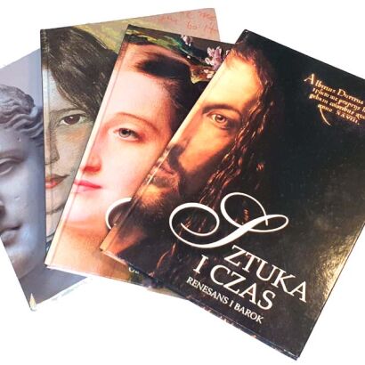 OSIŃSKA- SZTUKA I CZAS T.1-4 komplet