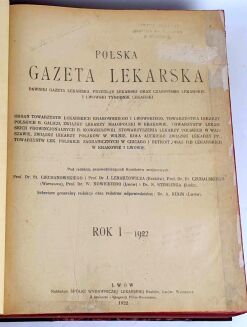 POLSKA GAZETA LEKARSKA. R.1. 1922 - 3