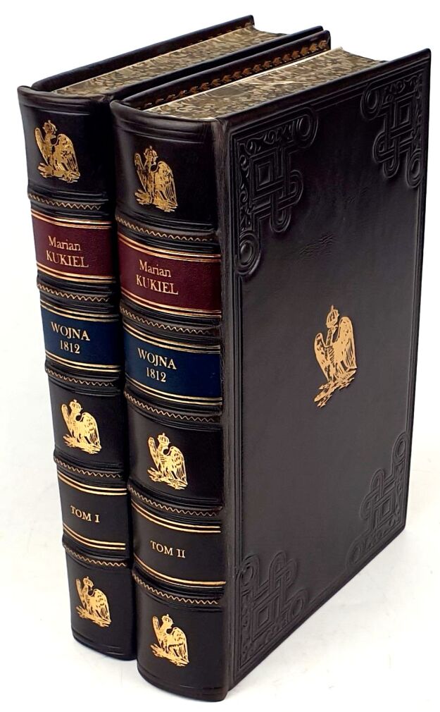 KUKIEL - WOJNA 1812 ROKU t.1-2 [komplet] mapy, plany wyd. 1937r.