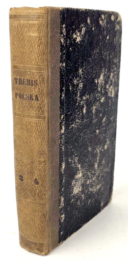 [PIERWSZE POLSKIE CZASOPISMO PRAWNICZE] THEMIS POLSKA t.3-4 [w 1 wol.] wyd. 1828