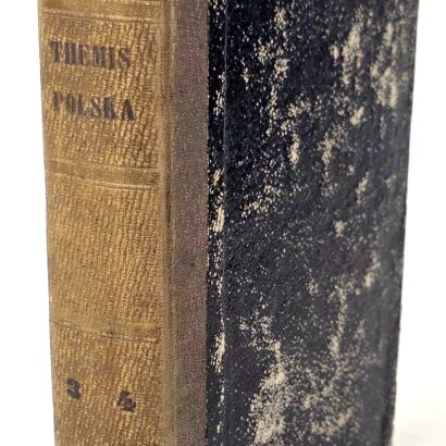 [PIERWSZE POLSKIE CZASOPISMO PRAWNICZE] THEMIS POLSKA t.3-4 [w 1 wol.] wyd. 1828