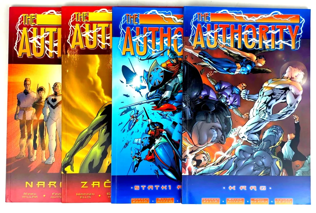 ELLIS, HITCH, NEARY, QUITELY - THE AUTHORITY  T.1-4 - PIERWSZE POLSKIE WYDANIE