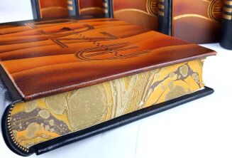 Frank Herbert - Dune Saga 6 Book Boxed, Complete Set, Leather Rebound - 5