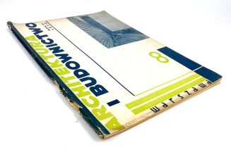 CZASOPISMO ARCHITEKTURA I BUDOWNICTWO Nr.8 1930r. / ARCHITECTURE AND CONS TRUCTION MAGAZINE No. 8 1930 Cover by Z. Puget - 2