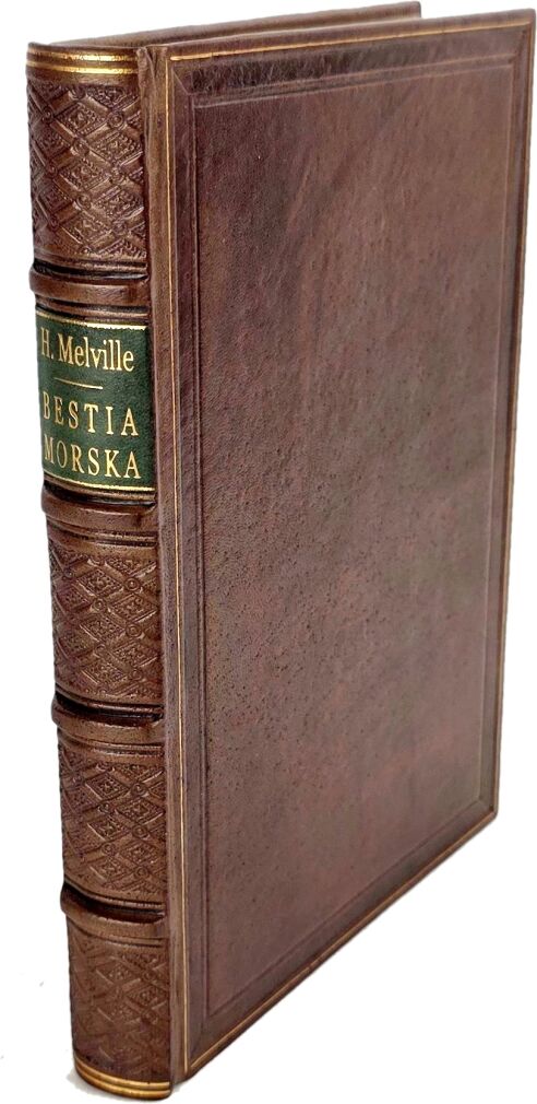 MELVILLE - BESTIA MORSKA. MOBY DICK wyd.1, powojenne
